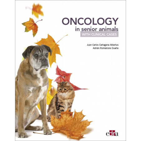 Oncology in senior animals
with clinical cases - book cover - veterinary book