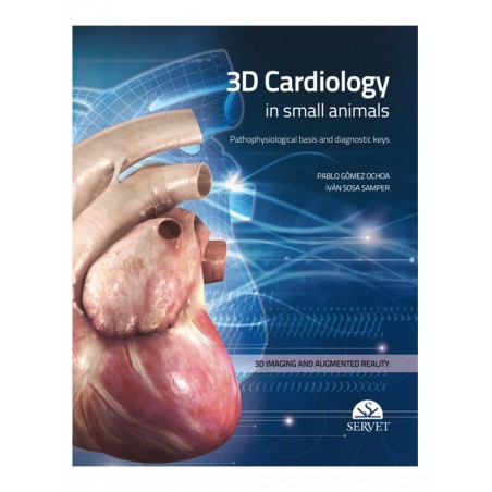 3D Cardiology in Small Animals - Book Cover - Veterinary Book