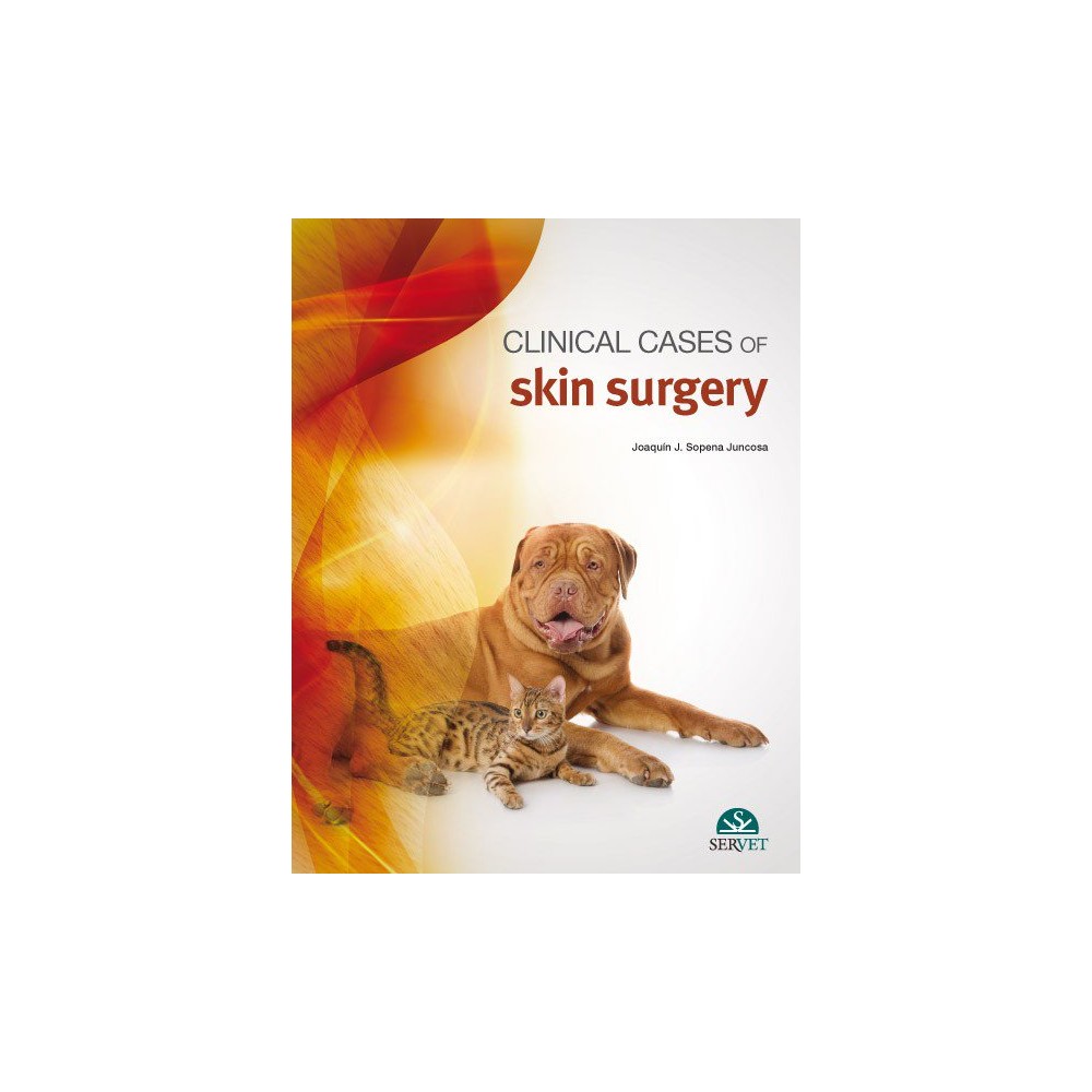 Clinical Cases of skin surgery - Book Cover - Veterinary book - Joaquin Sopena