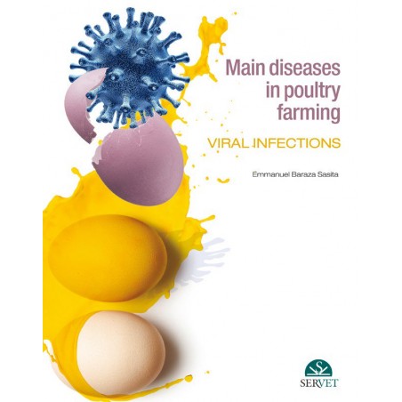 Main Diseases in Poultry Farming. Viral infections - Veterinary book - cover book - Emmanuel Baraza Sasita