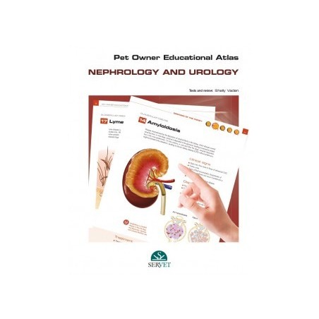 Pet owner educational atlas. 
Nephrology and urology - Book Cover - Veterinary Book