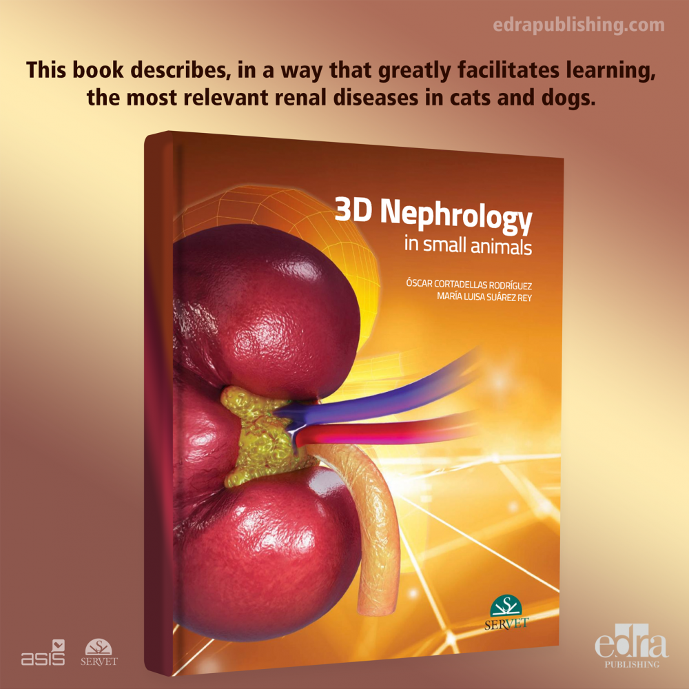 3D Nephrology in small animals - book details - veterinary book