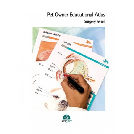 Pet Owner Educational Atlas. Surgery - book cover - veterinary book