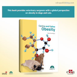 Canine and feline obesity - book cover - veterinary book - Elices Mínguez Roberto