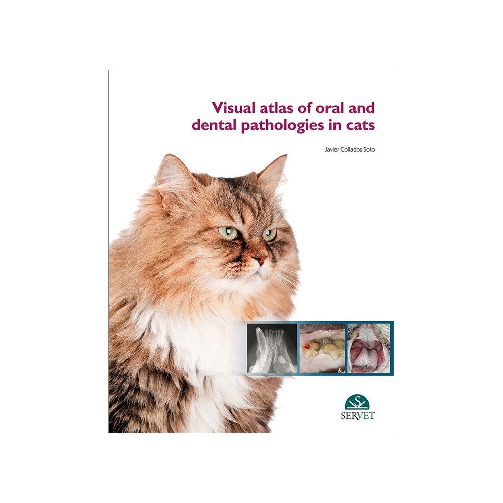 Visual Atlas of Oral and Dental Pathologies in Cats - Book cover - Veterinary book